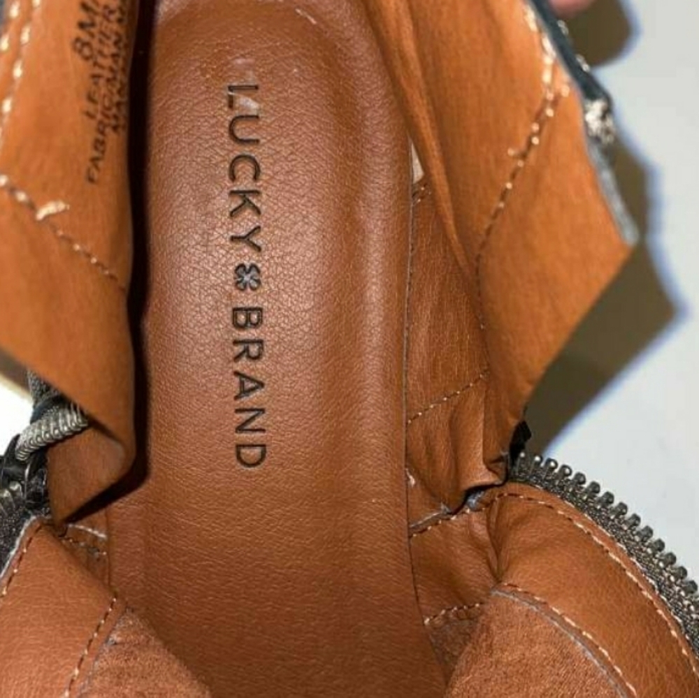 Lucky Brand Basel Booties - Picture 9 of 14